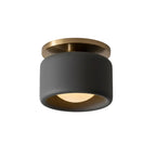 Zora Minimalist Porcelain Mount Ceiling Light