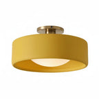Zora Minimalist Porcelain Mount Ceiling Light