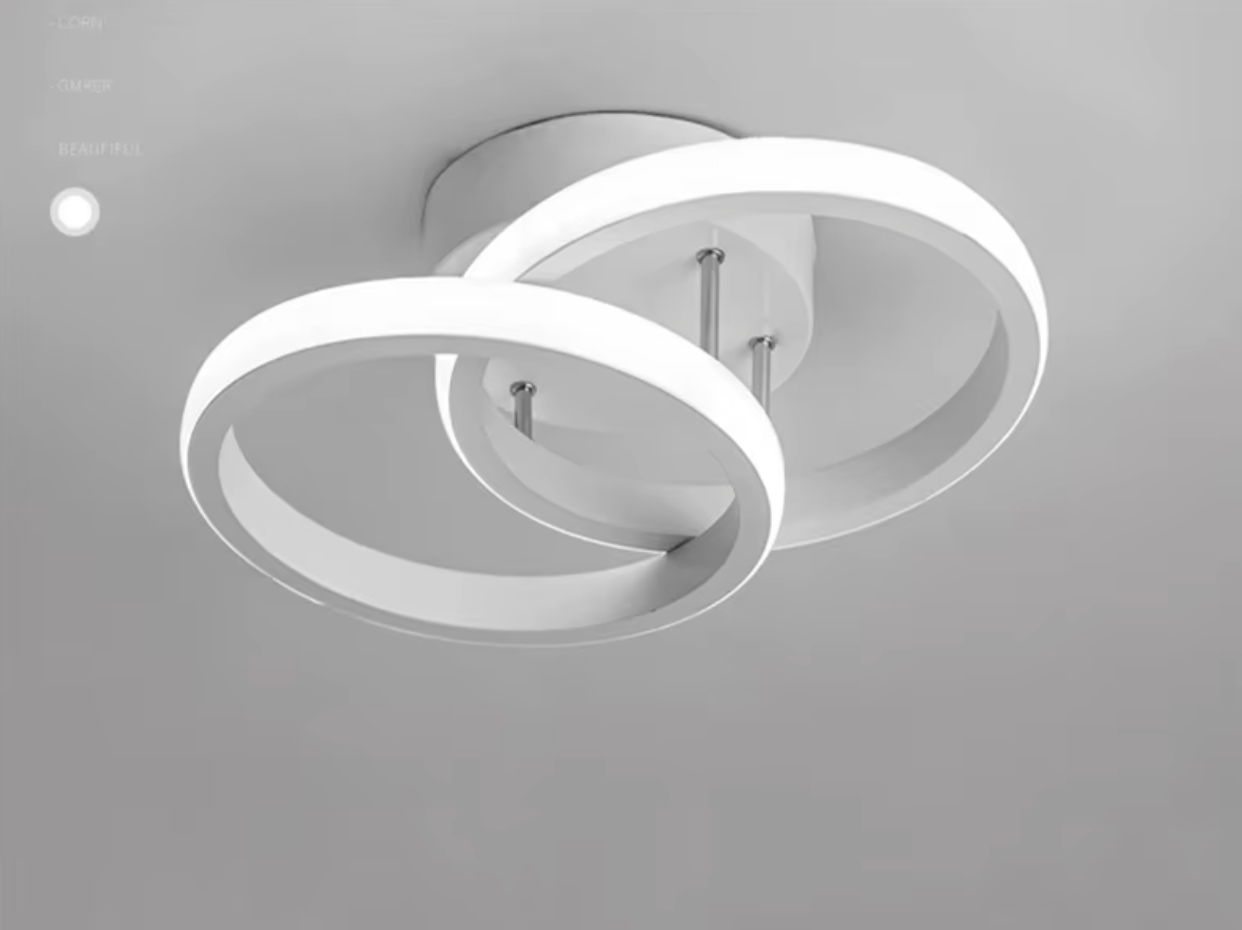 Modern LED Ceiling Lamp Chandelier – Geometric Fixture in Modern Style