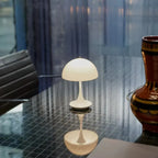 Modern LED Table Lamp – Minimalist Lamp with Dome-Shaped Shade