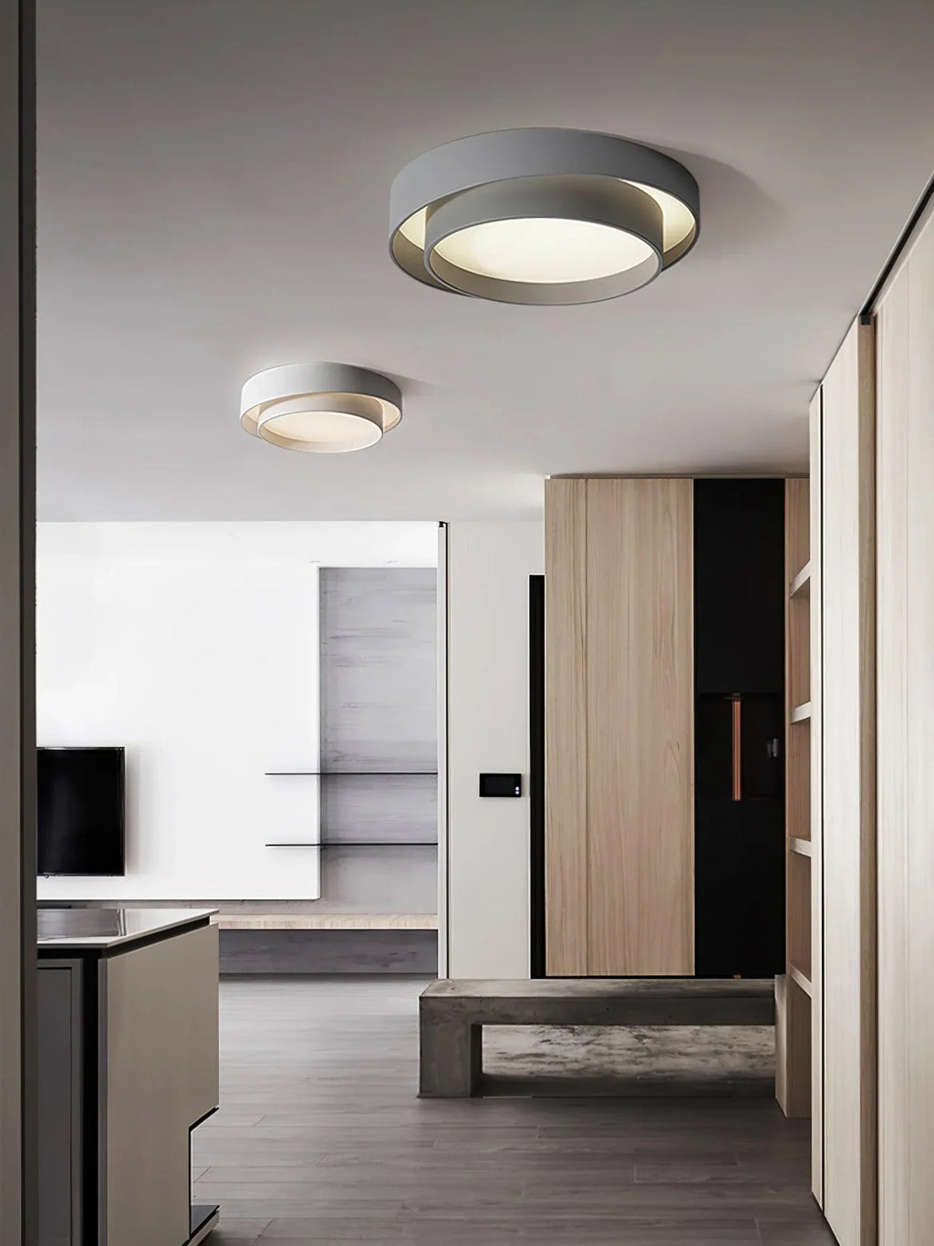 Modern LED Ceiling Lamp – Elegant Round Ceiling Light for Living Room and Bedroom