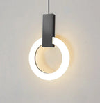 Modern LED Pendant Lamp Gold Ring