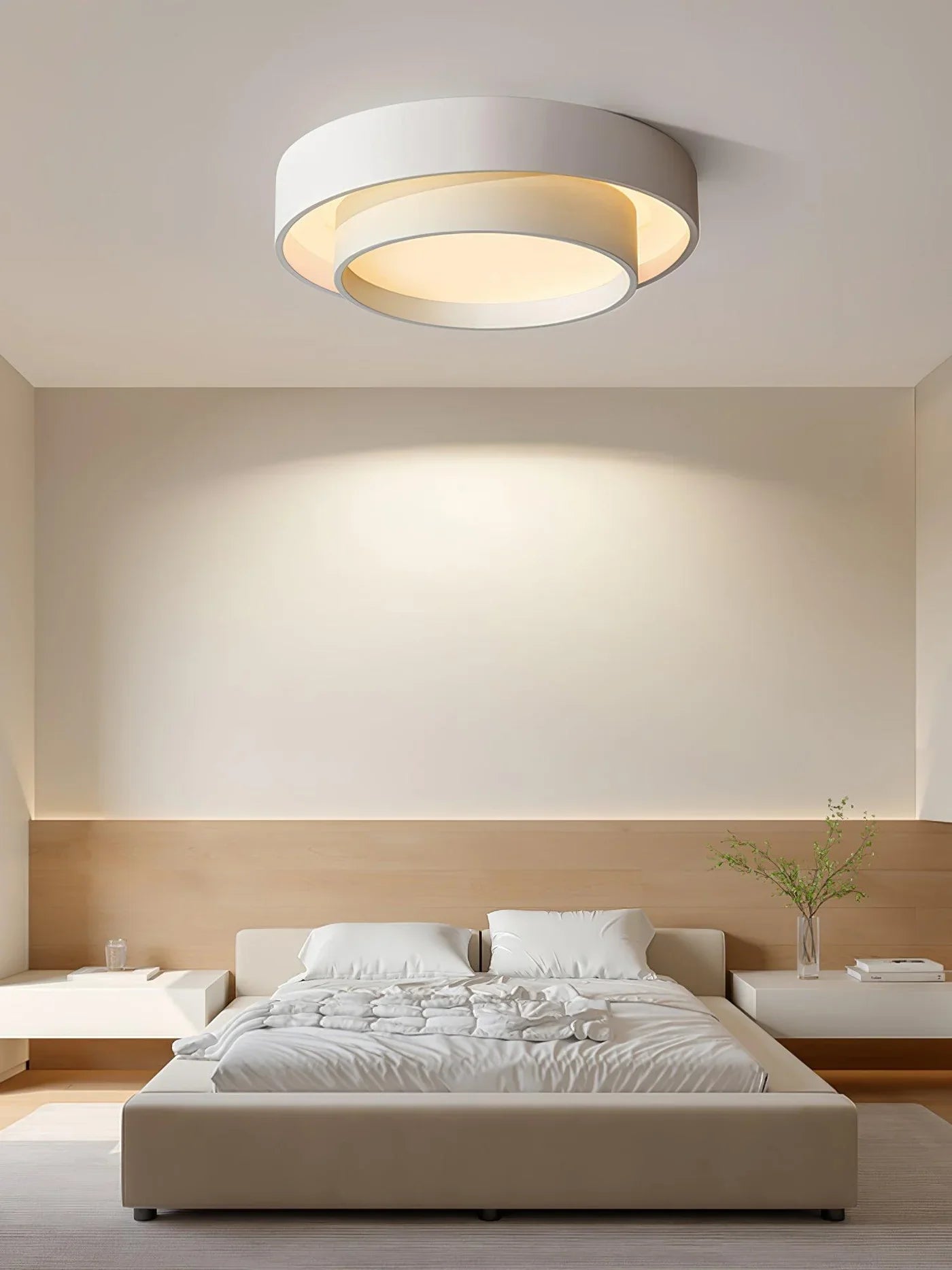 Modern LED Ceiling Lamp – Elegant Round Ceiling Light for Living Room and Bedroom