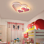 Modern LED Ceiling Lamp in the Shape of Hearts for Children's Room