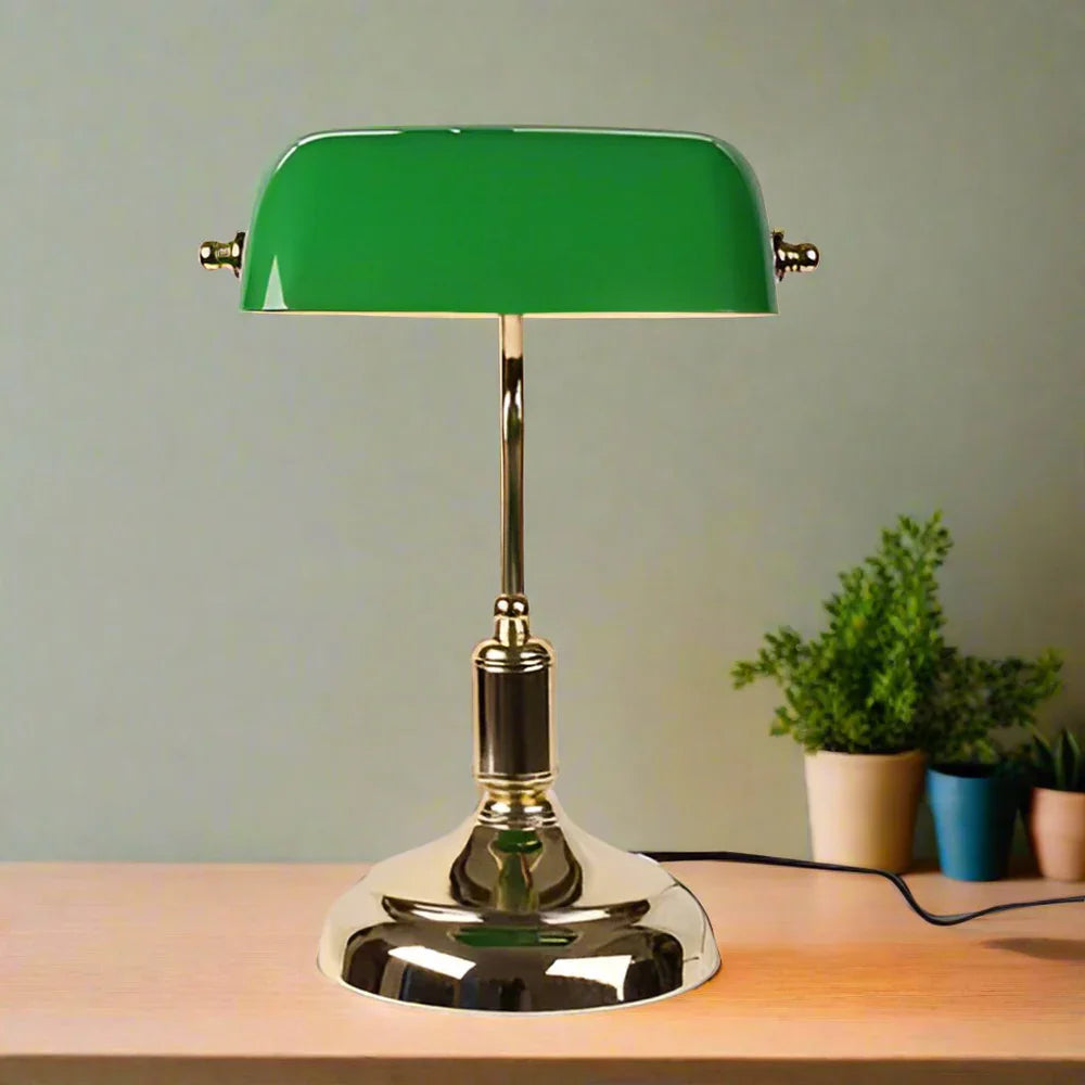 Classic Retro Desk Lamp in Vintage Style