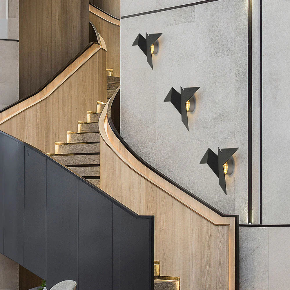 Modern LED Origami Bird Wall Lamp – Decorative Sconce