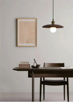 Scandinavian Wooden Pendant Lamp – Minimalist Ceiling Light