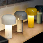 Modern LED Table Lamp "Mushroom" – Portable, Rechargeable, Touch Control
