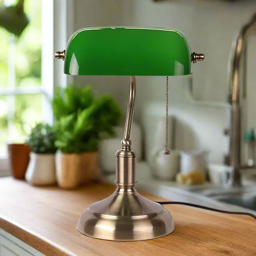Classic Retro Desk Lamp in Vintage Style