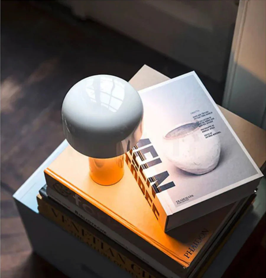 Modern LED Table Lamp "Mushroom" – Portable, Rechargeable, Touch Control