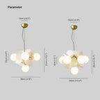 Nexen Multicolored Flower Branch Chandelier Living Room