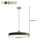 Modern Disc-Shaped Pendant Lamp – Minimalist LED Lighting for Dining Rooms and Living Rooms