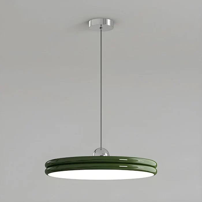Modern Disc-Shaped Pendant Lamp – Minimalist LED Lighting for Dining Rooms and Living Rooms