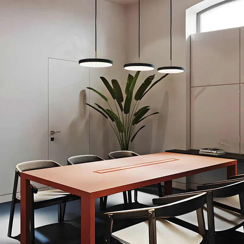 Modern Round LED Pendant Lamp for Dining Room and Living Room