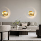 Rothe LED Adjustable Disc Wall Light