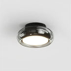 Modern Ceiling Light Fixture with Glass Shade