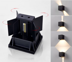 Modern Waterproof LED Wall Lamp in the Shape of a Cube