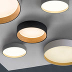 Arisha Modern LED Ceiling Light Black Metal Dining/Living Room