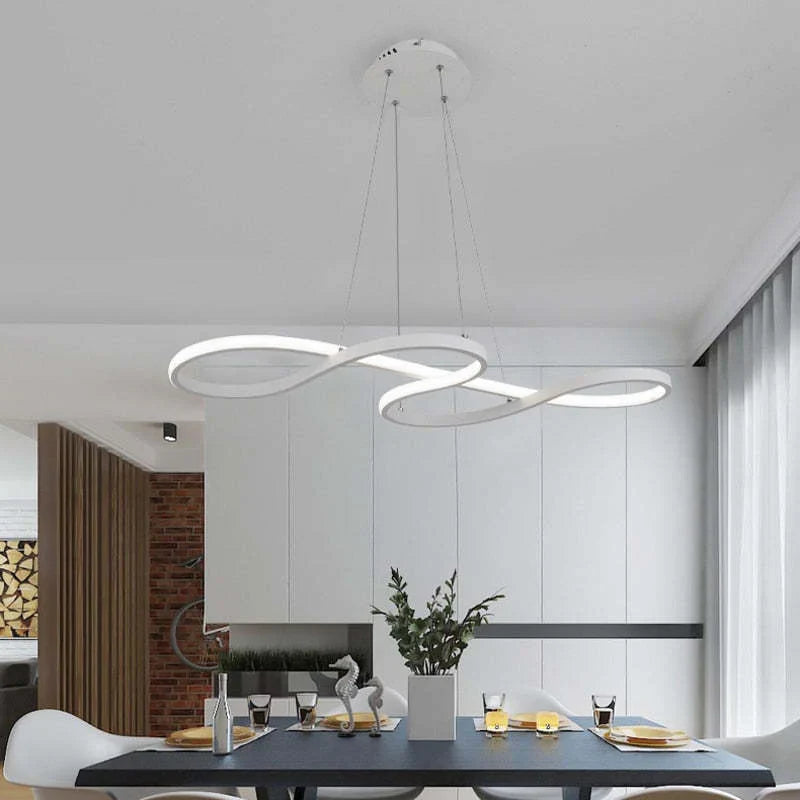 LED Pendant Lamp Chandelier in the Shape of Musical Notes – Creative Modern Ceiling Lighting