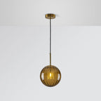 Lexa Modern Metal/Glass Pendant Light
