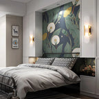 Modern Marble Wall Sconce with Gold Details – Luxury Lighting