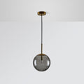 Lexa Modern Metal/Glass Pendant Light
