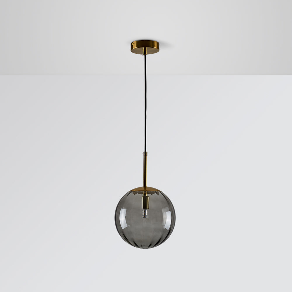 Lexa Modern Metal/Glass Pendant Light