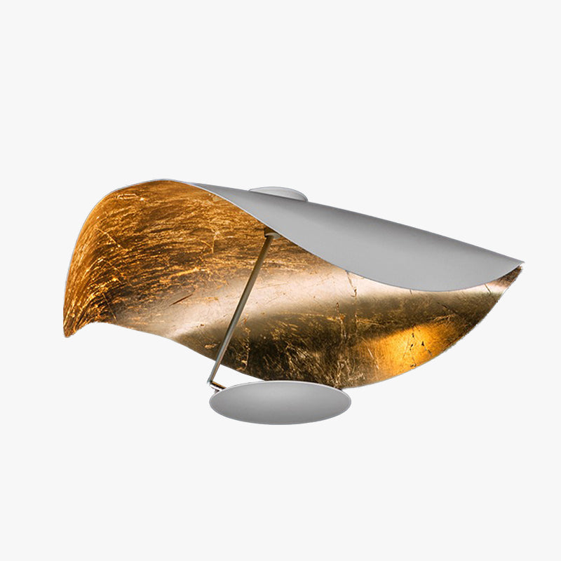 Jexie Ceiling Light Modern Leaf Black/Gold Living Room Bedroom