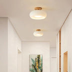 Charlotte Recessed Ceiling Light in Wood