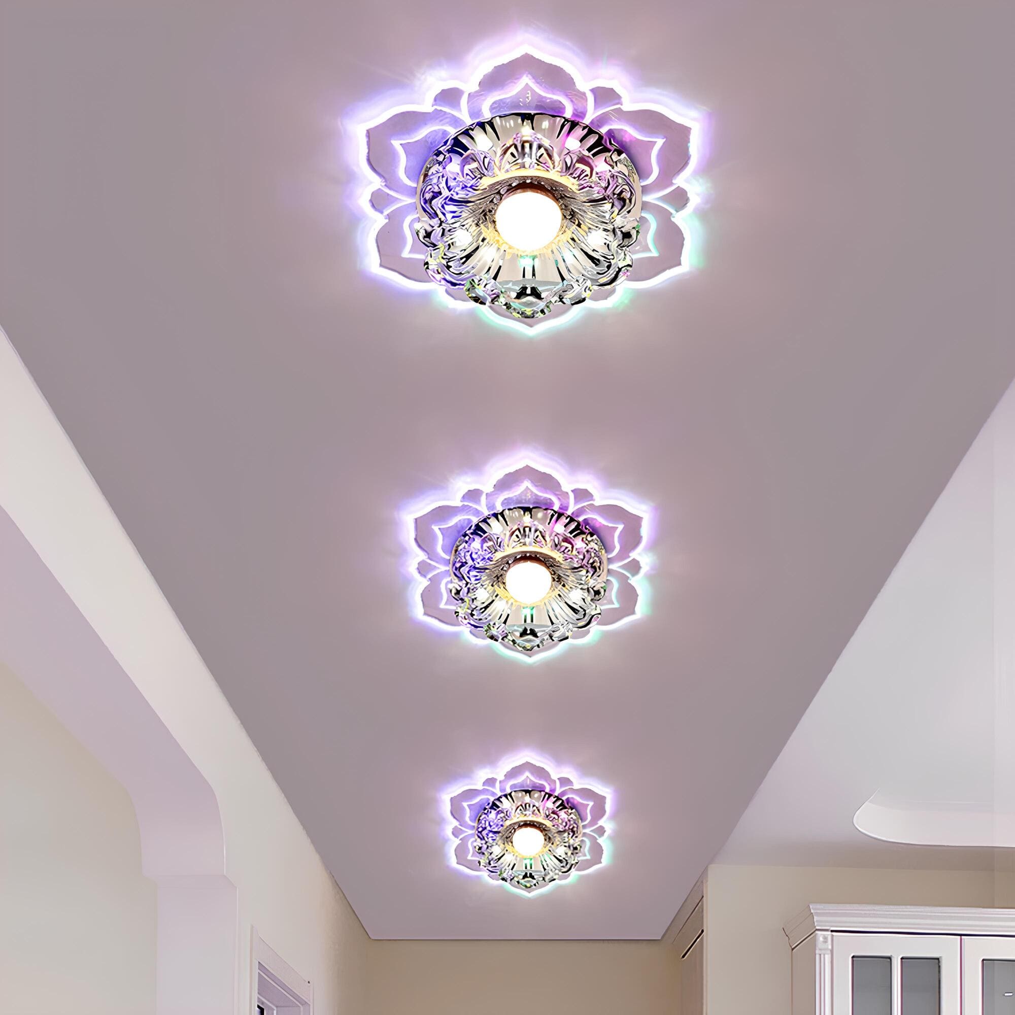 Mirella - Elegant Crystal LED Ceiling Lamp with Modern Design