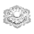 Mirella - Elegant Crystal LED Ceiling Lamp with Modern Design