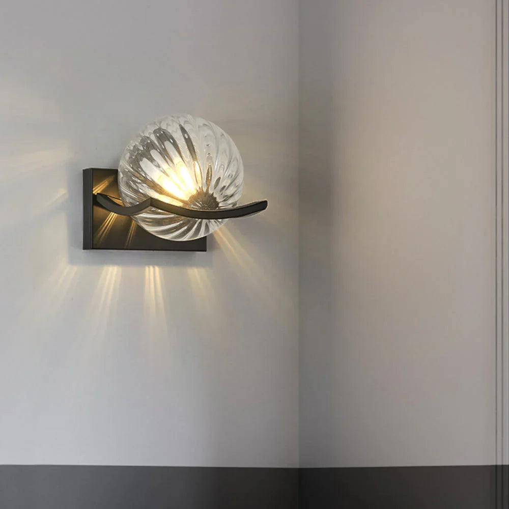 Modern Sphere Wall Sconce – Elegant Wall Lamp
