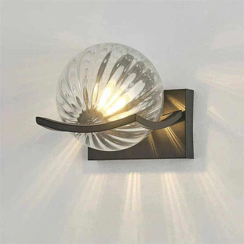 Modern Sphere Wall Sconce – Elegant Wall Lamp