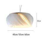 Luxury Acrylic Pendant Lamp with Sculptural Form