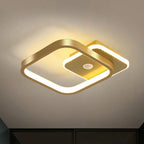 Modern LED Ceiling Lamp with Geometric Shape