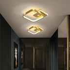 Modern LED Ceiling Lamp with Geometric Shape