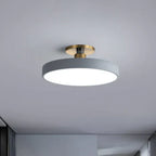 Round LED Ceiling Lamp in Scandinavian Style