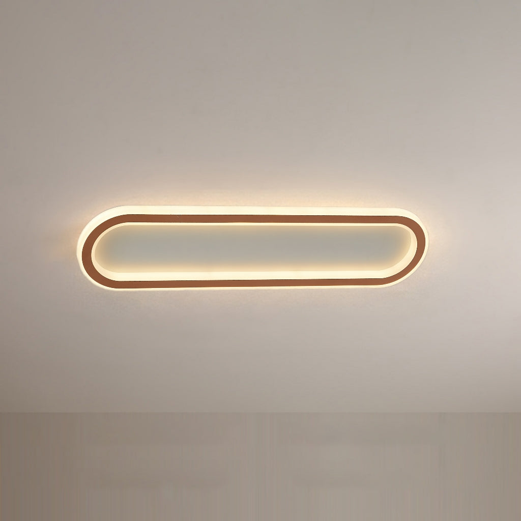 Arisha Ceiling Light Rectangular Black/Gold Bedroom/Living Room