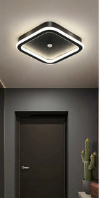 Modern LED Ceiling Lamp with Geometric Shape
