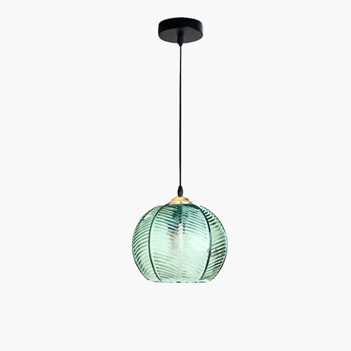 Glass Pendant Lamp in the Shape of a Sphere