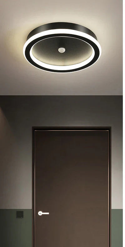Modern LED Ceiling Lamp with Geometric Shape