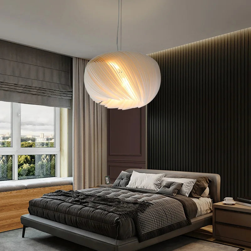 Luxury Acrylic Pendant Lamp with Sculptural Form