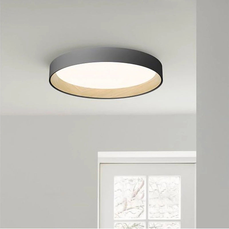 Arisha Modern LED Ceiling Light Black Metal Dining/Living Room