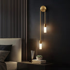 Rime Modern Wall Sconce for Bedside Gold 2 PCS