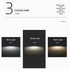 Modern ceiling lamp in Japanese style with a wooden base – minimalist sphere