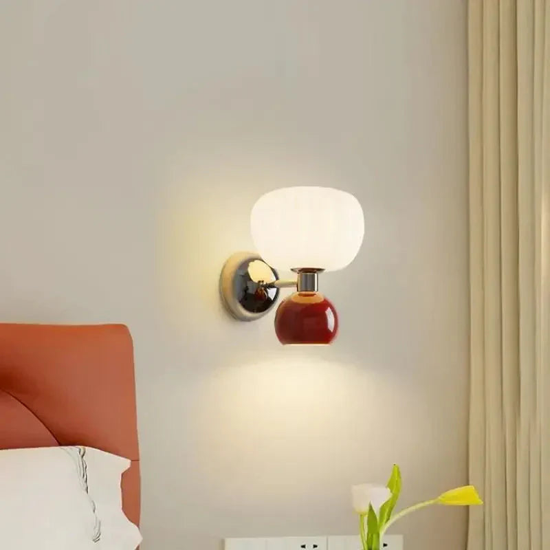 Wall Lamp with Spherical Shade – Modern Simplicity
