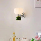 Wall Lamp with Spherical Shade – Modern Simplicity