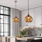 Water Ripple Glass Pendant Lights