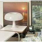 Designer LED Table Lamp in a Modern Mushroom Shape