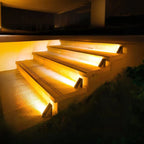 Solar LED Lamp Set for Stair and Garden Lighting